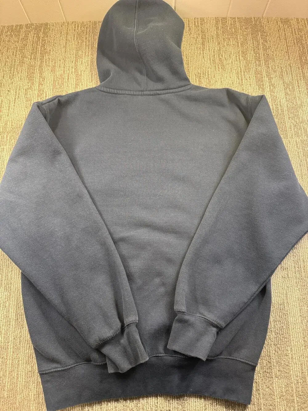 Oxford University Hoodie Mens XL Blue Pullover Fleece Sweatshirt Crest Graphic